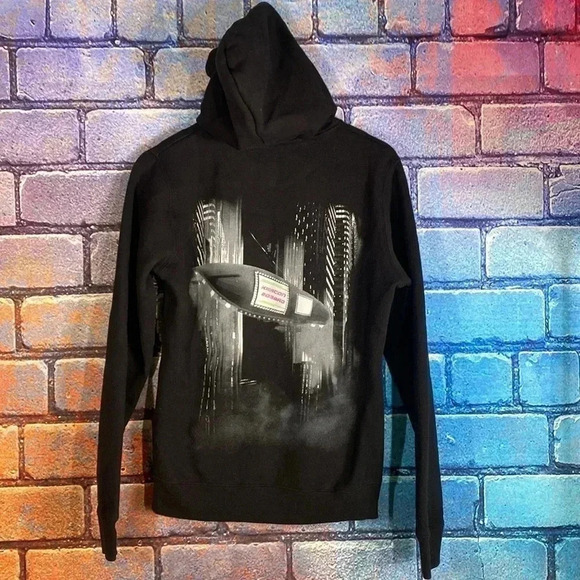 Cloke 360 Series Women's Graphic Hoodie Black Size 12 - Picture 5 of 6